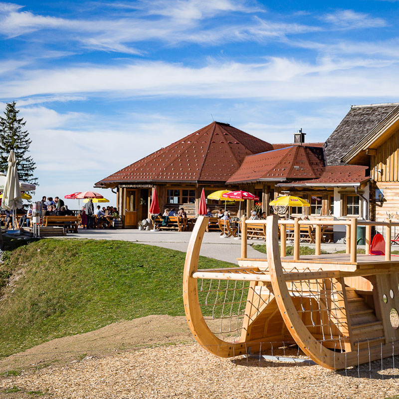 Die Latschen Alm am Hochkar im Sommer